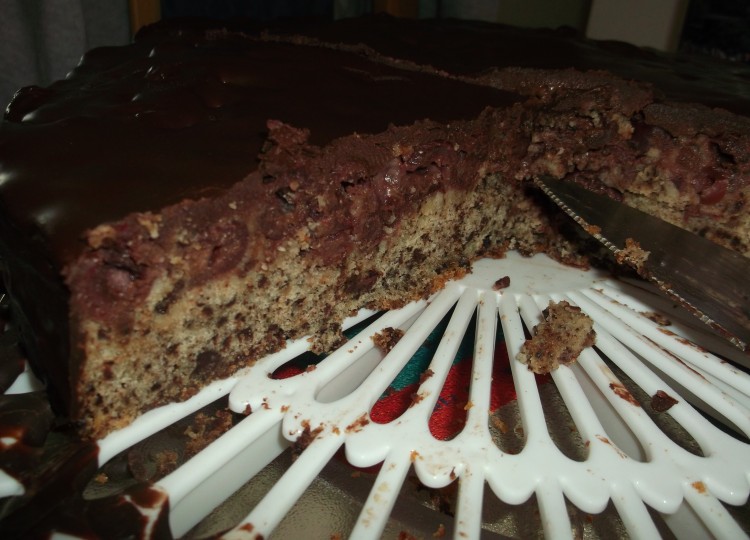 Stracciatella-Kirsch-Kuchen