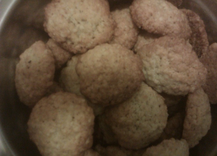 Marzipan-Haferflocken-Kekse