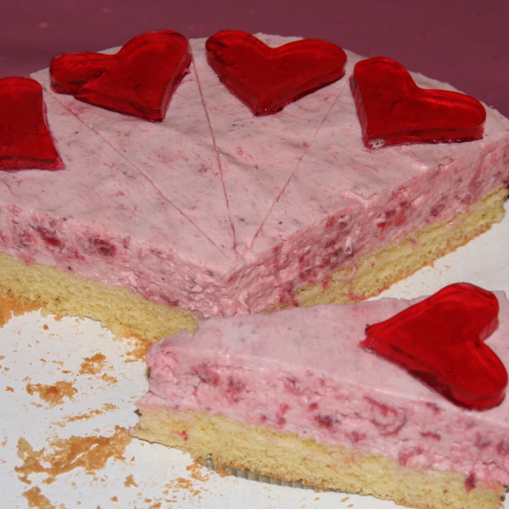 Erdbeer-Sahne-Torte